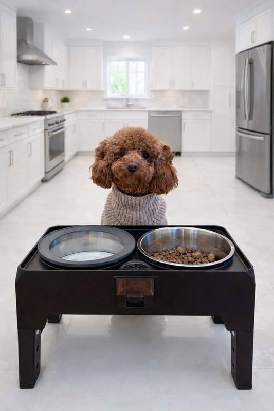 Adjustable Elevated Dog Bowls